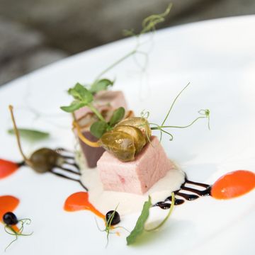 Gourmet-Frühstücksbuffet im Hotel Vier Jahreszeiten Südtirol mit frischen regionalen Spezialitäten